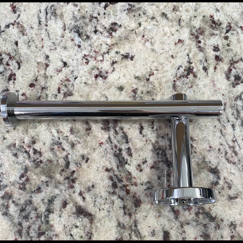 West Elm Modern Overhang Toilet Paper HolderChrome